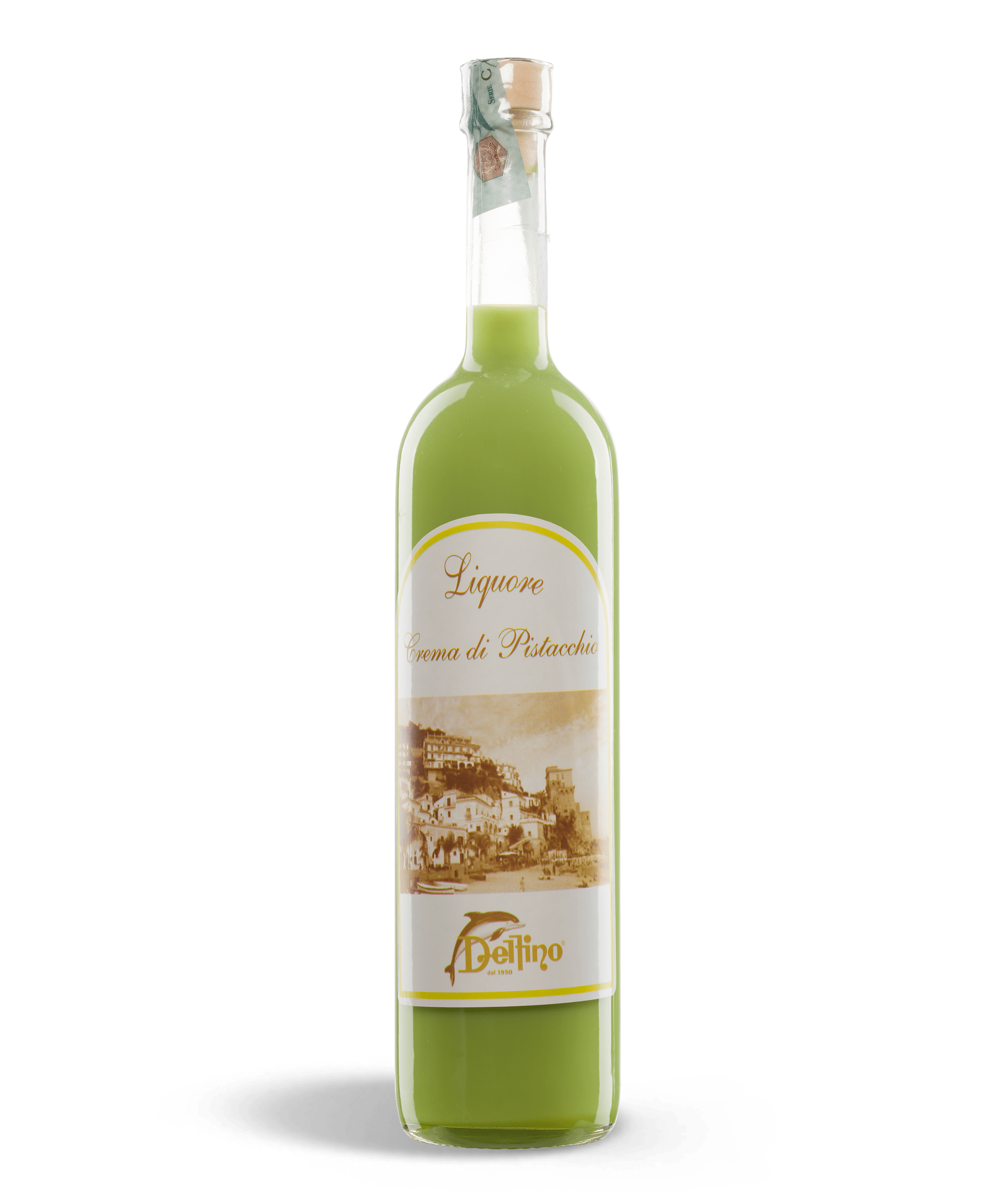 Liquore alla Crema di Pistacchio - Liquori Tipici - Delfino Battista