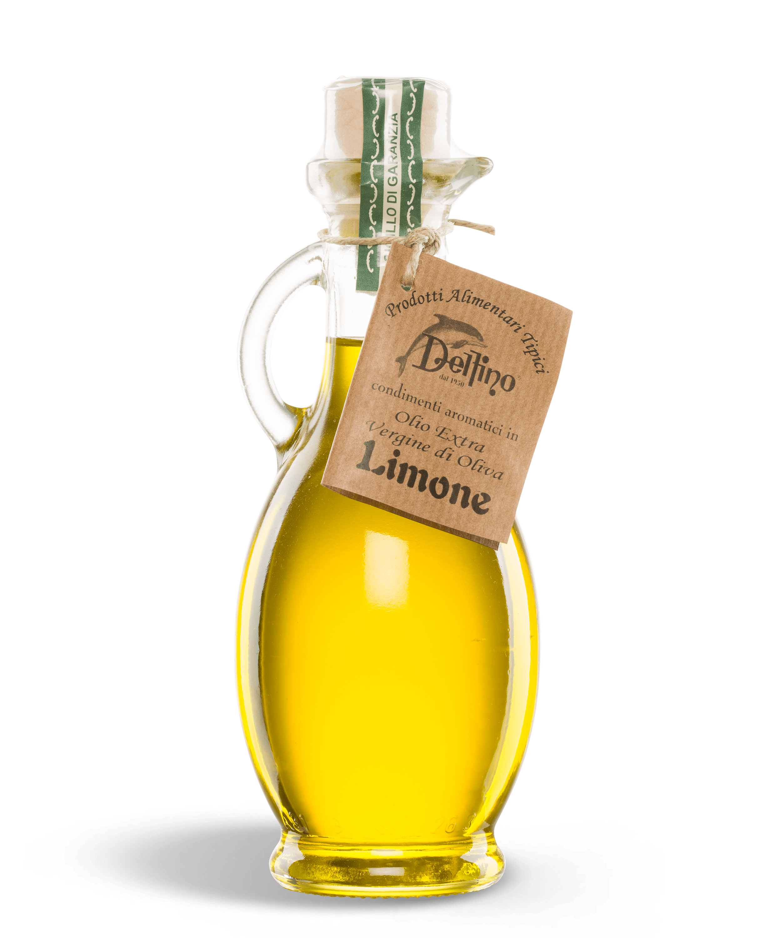 Olio aromatizzato al limone - Delfino Battista - Specialità Cetaresi dal 1950