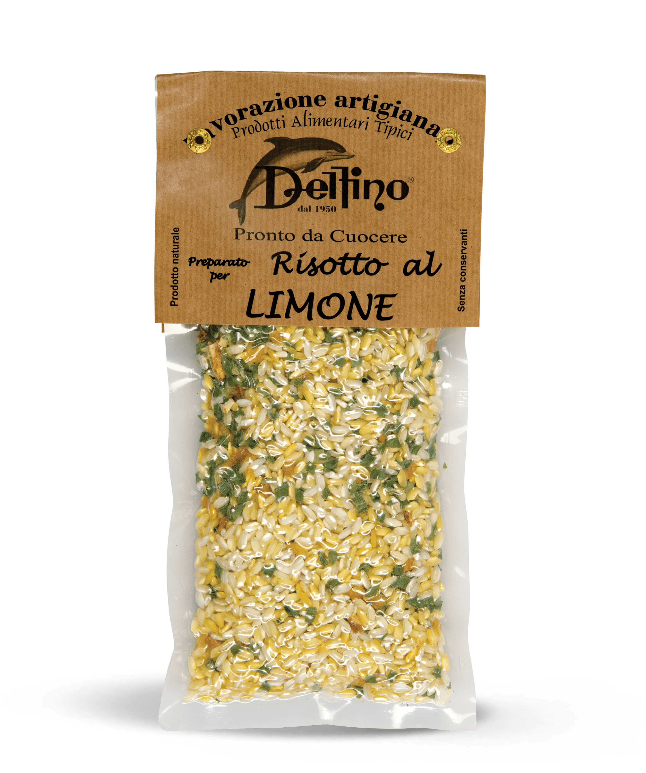 Risotto al Limone pronto da cuocere - Linea Terra Delfino Battista